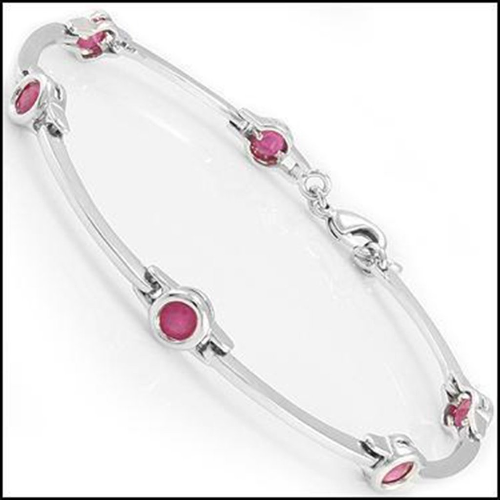 Ladies Ruby Bracelet